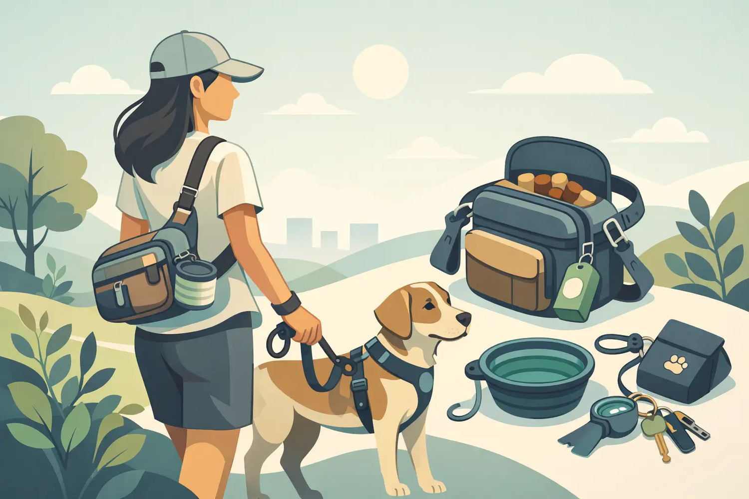 Best Stylish but Functional Dog Walking Bag
