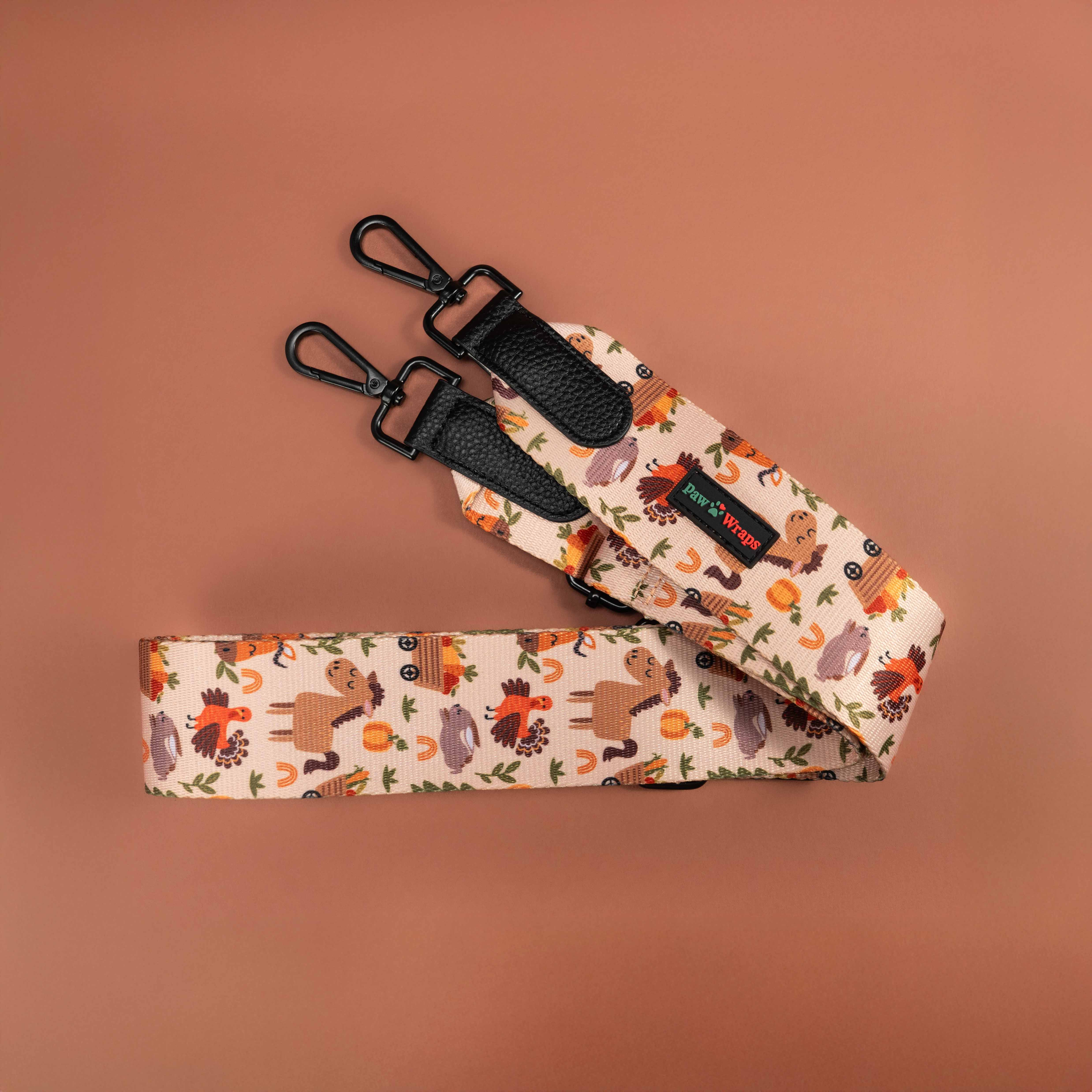 Paw Wraps Dog Walking Bag Strap Whimsical Farm Dog Walking Bag Strap