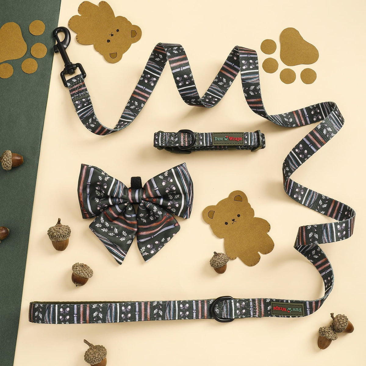 Paw Wraps Dog Lead Forest Teddy Nutkin Lead
