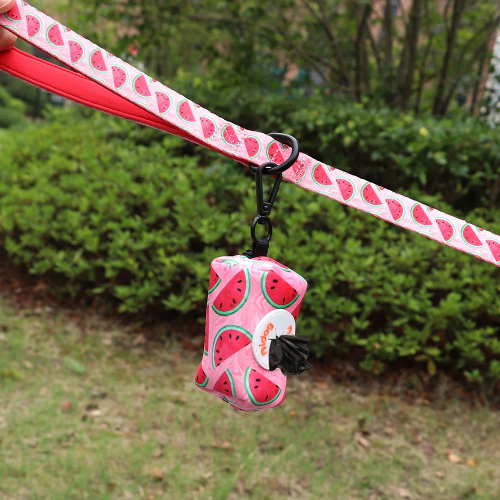 Fresh Spring Printed Dog Poop Bag Holder