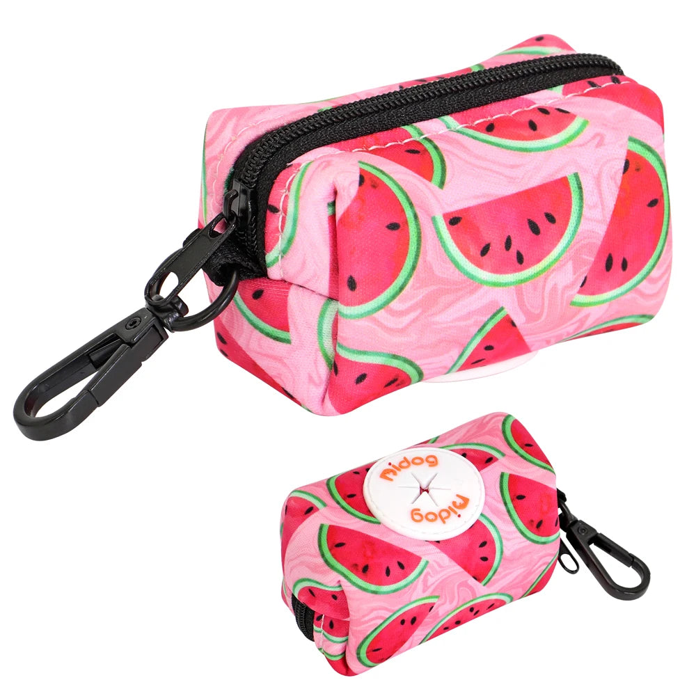 Fresh Spring Printed Dog Poop Bag Holder