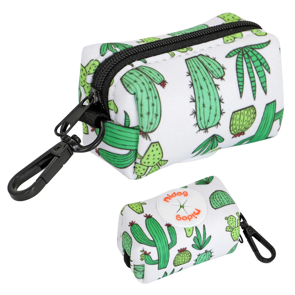 Fresh Spring Printed Dog Poop Bag Holder