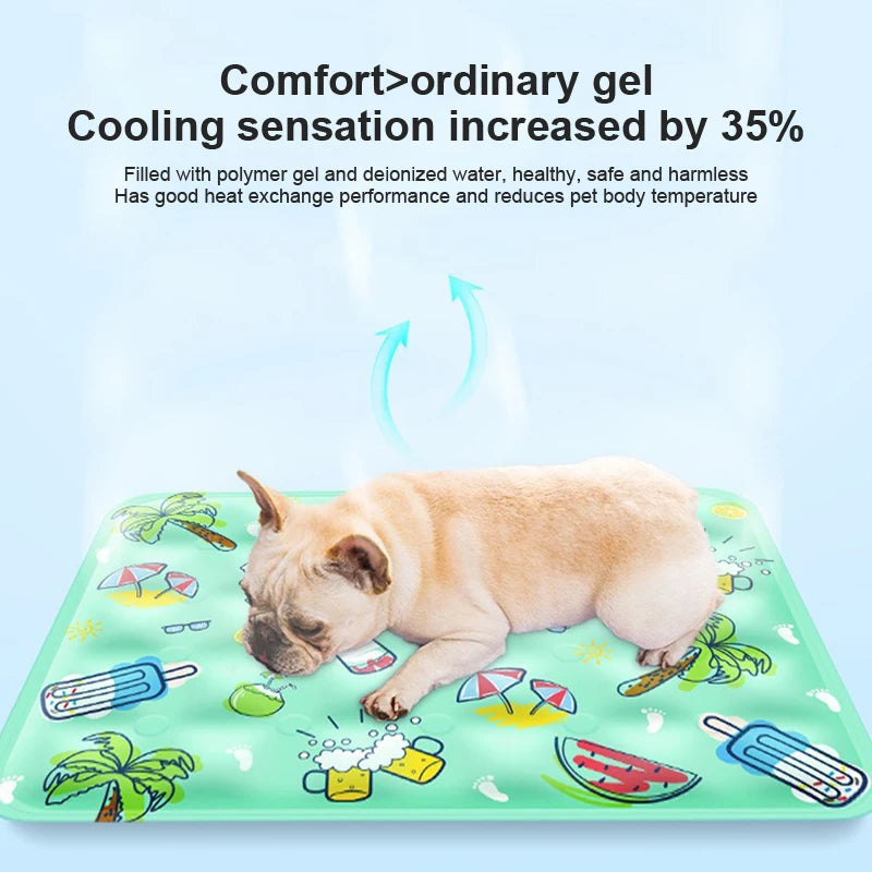 Cooling Dog Blanket Ice Pad