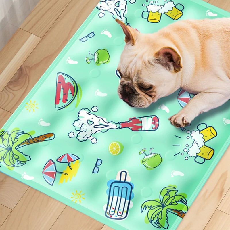 Cooling Dog Blanket Ice Pad