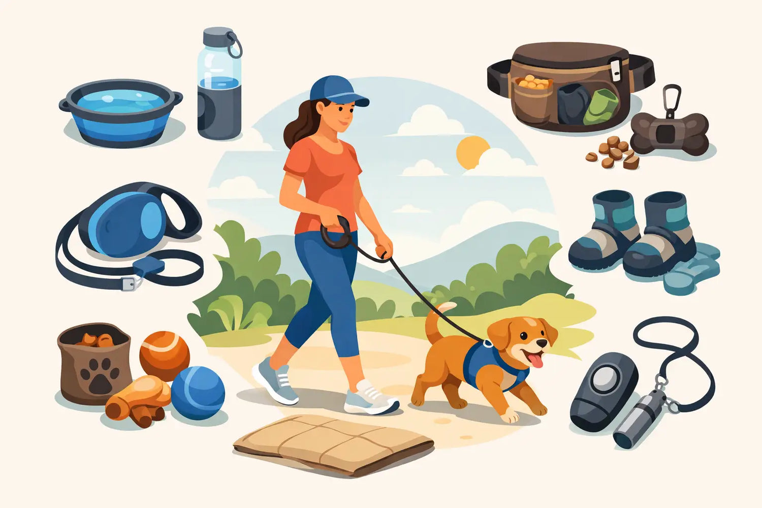 10 Best Accessories for Puppy Walks