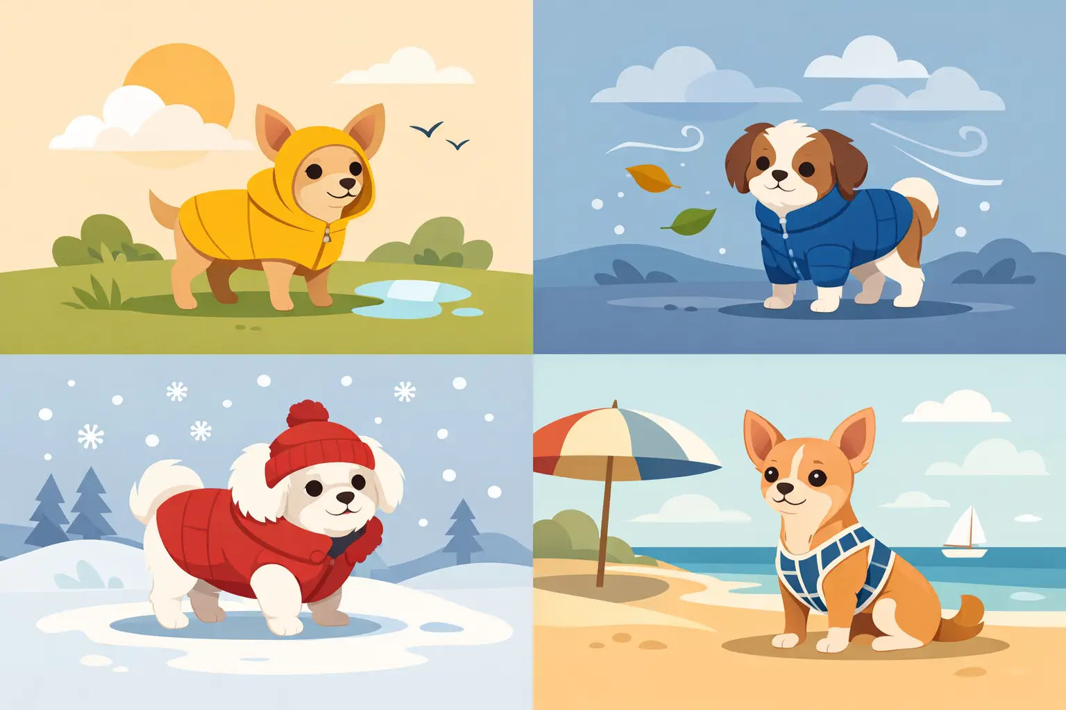 Top Small Dog Coat Styles for Every Forecast