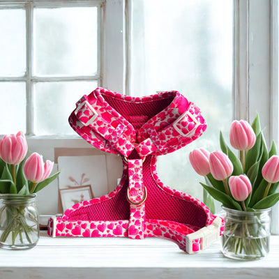 Hot Pink Love Hearts