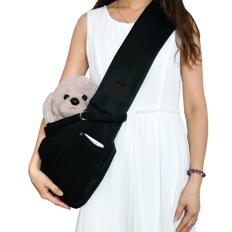 Dog/Pup Crossbody Sling Carrier Outdoor / Travel Bag
