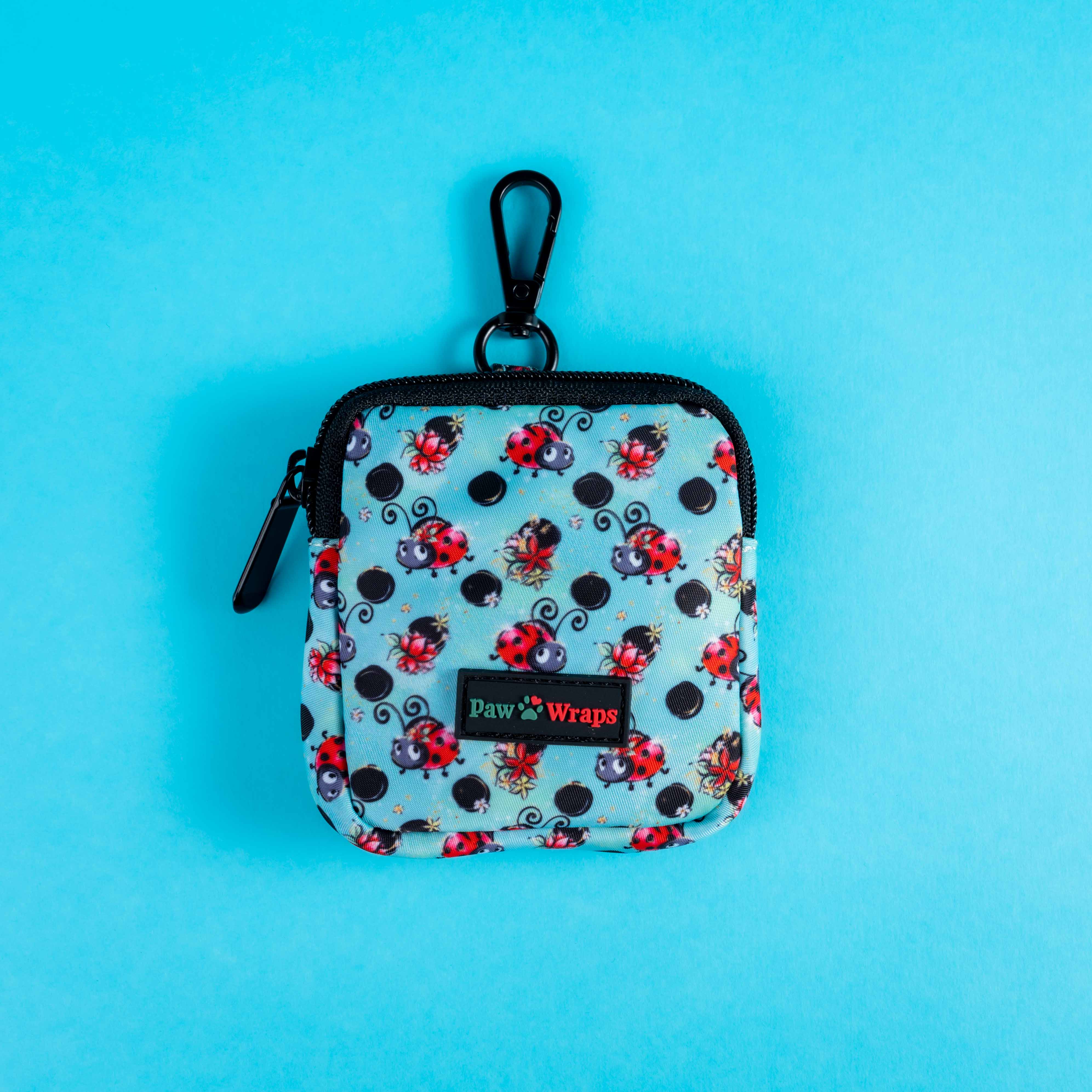 Cosy Winter LadyBird Treats Pouch