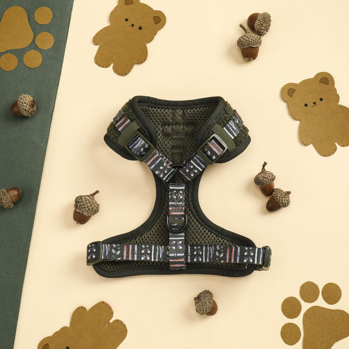 Paw Wraps Dog Harness Forest Teddy Nutkin Harness