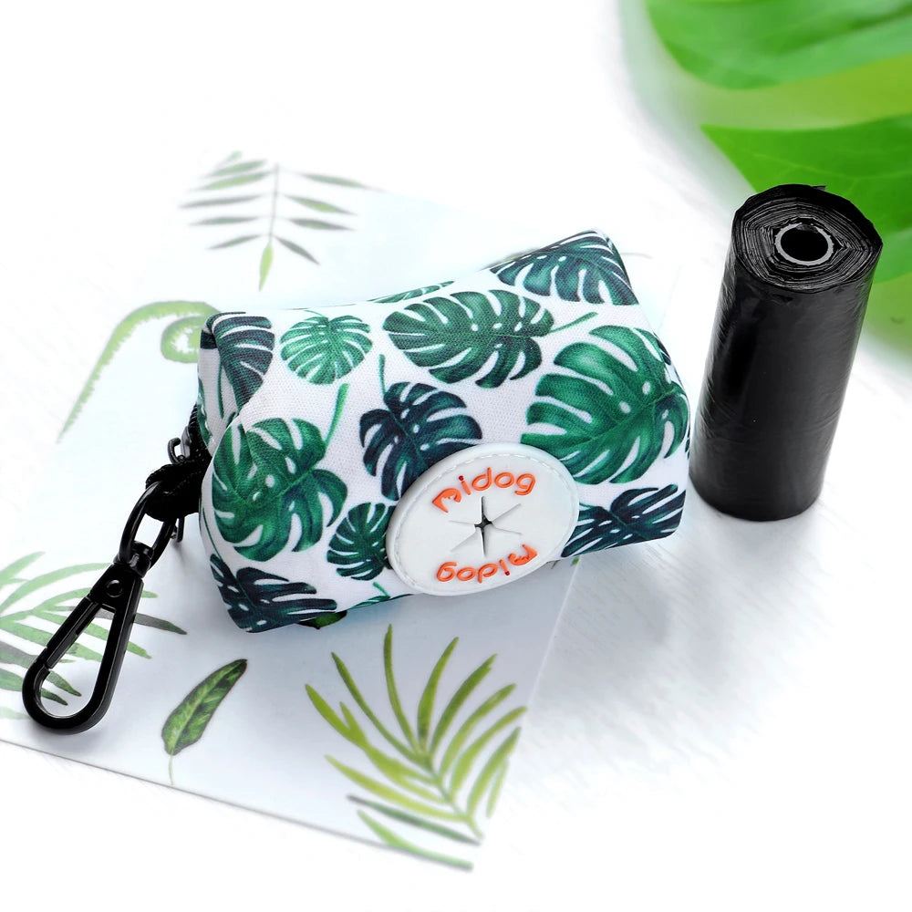 Fresh Spring Printed Dog Poop Bag Holder