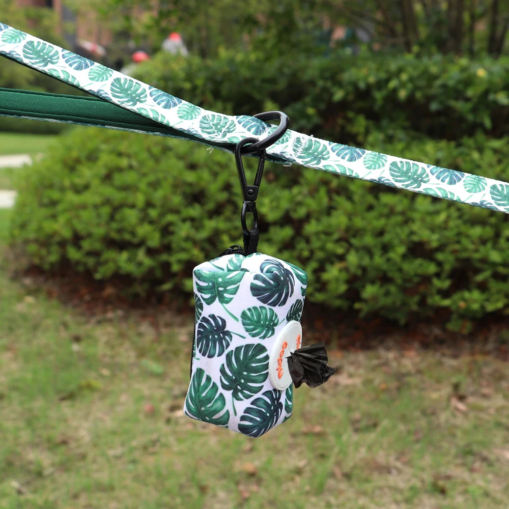 Fresh Spring Printed Dog Poop Bag Holder