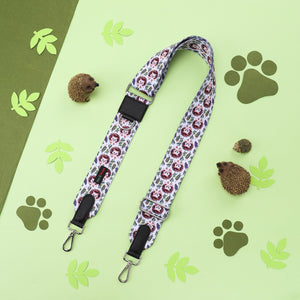 Country Hedgehog Dog Walking Bag Strap