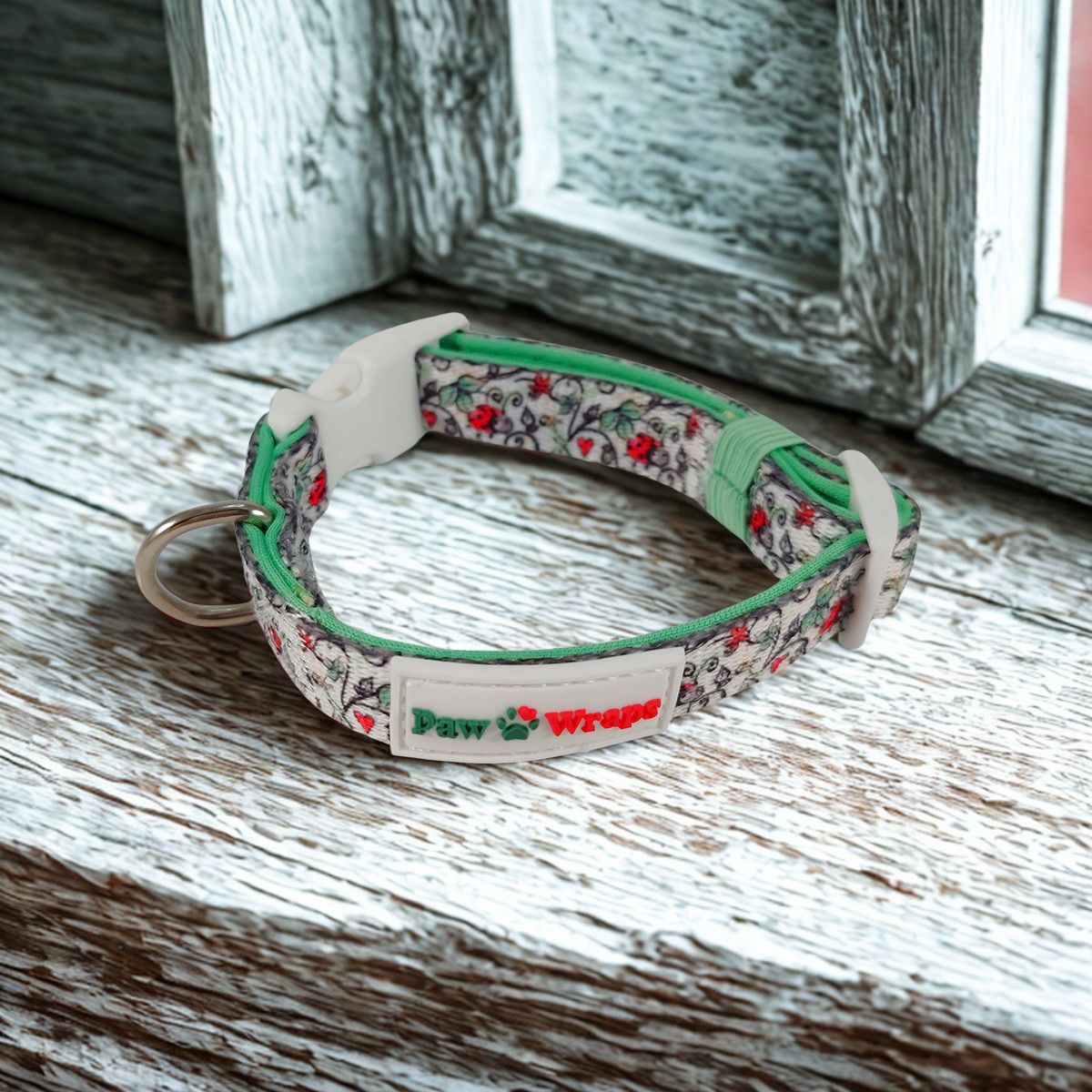Lady Bird Love Adjustable Dog Collar