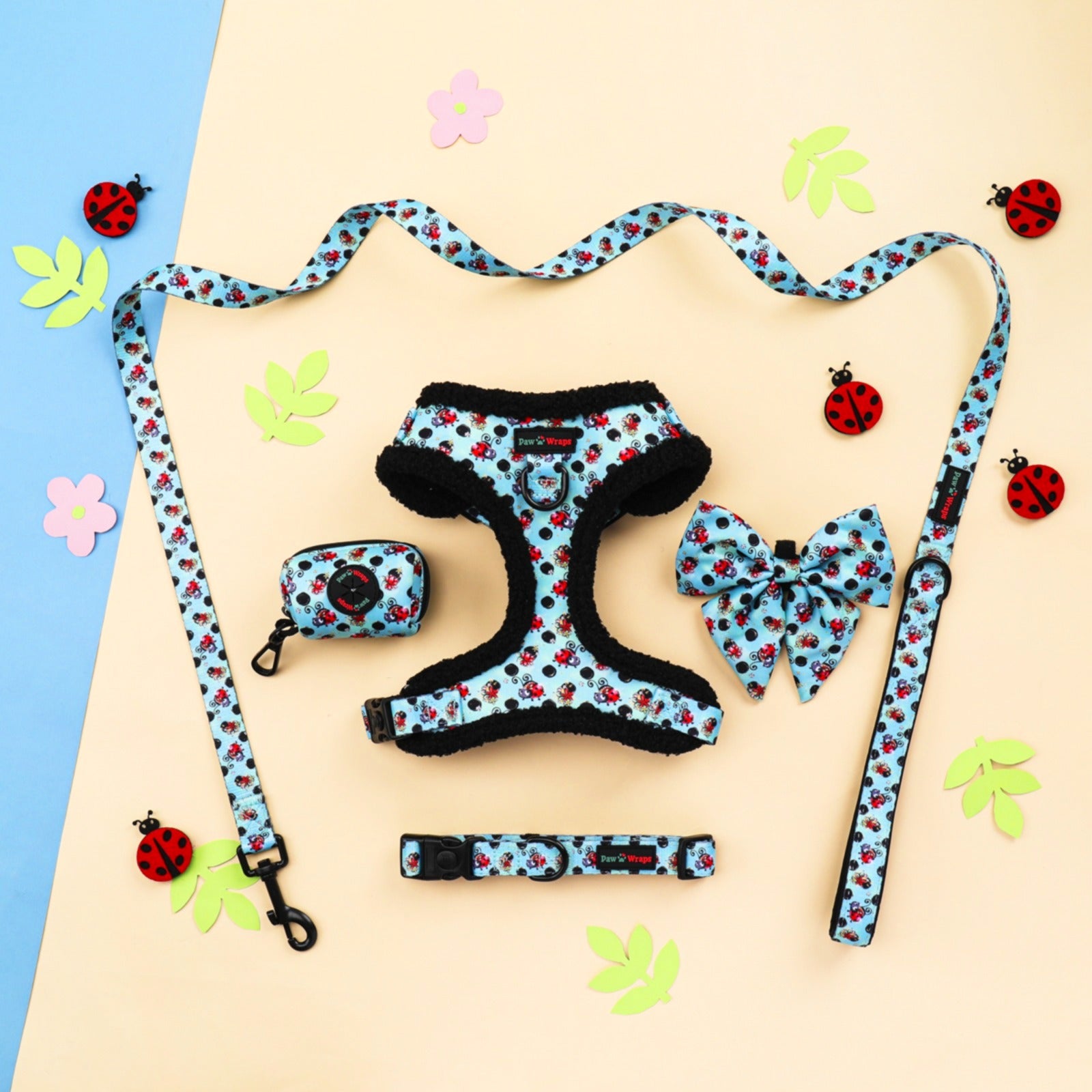 Cosy Winter LadyBird No Pull Dog Harness